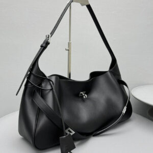 Balenciaga Bel Air Medium Shoulder Bag Black